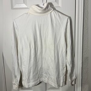 Bogner Cream Turtleneck Sweater